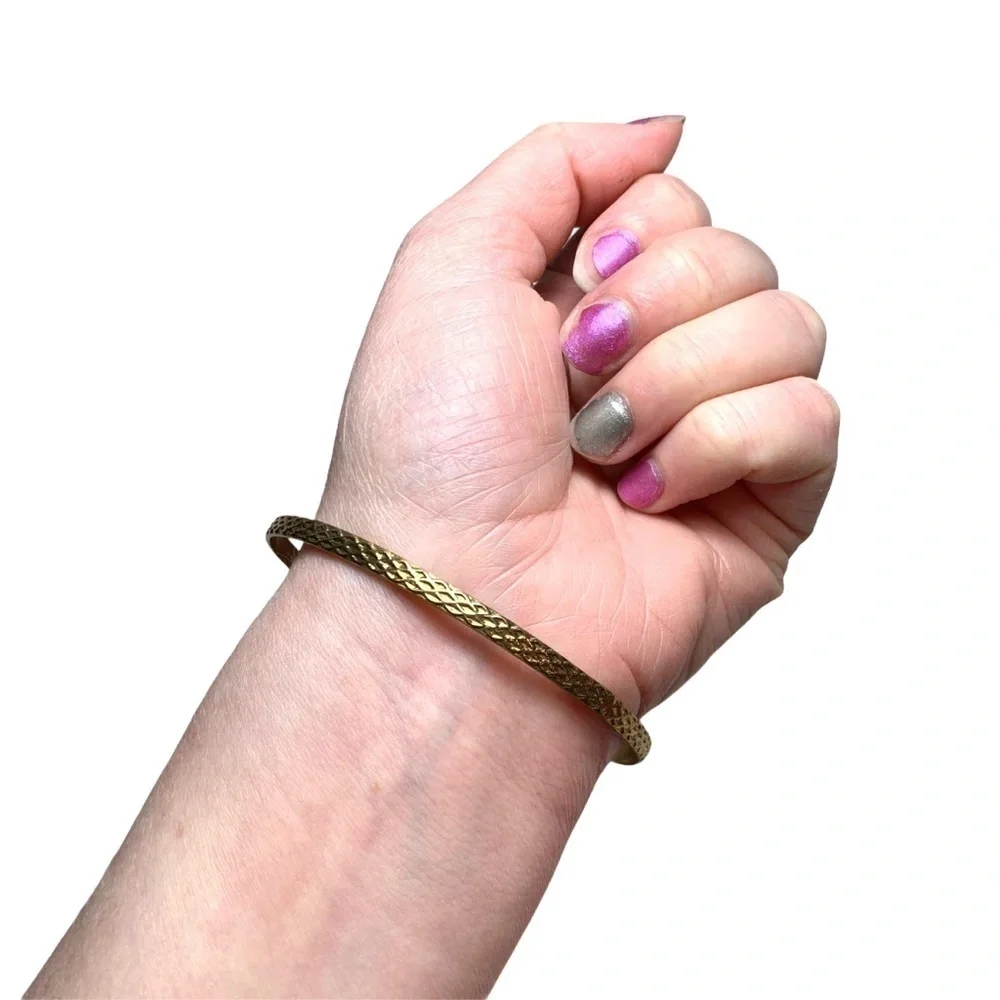 Noonday Collection Boho Textured Bangle Bracelet